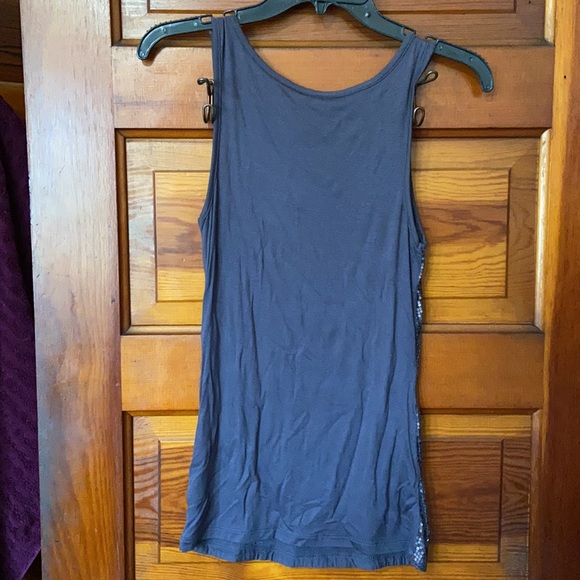 Sequined Gray Tank Top Maurices - Picture 4 of 4